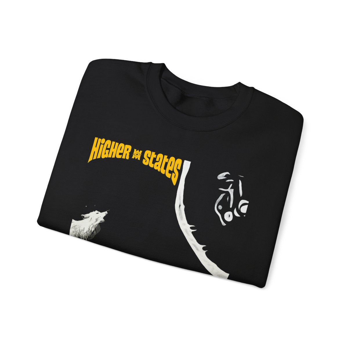 "Don't Be a Sheep or a Wolf in Sheep's Clothing" Graphic Crewneck Sweatshirt