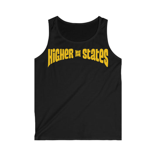 Higher States Tank Top - Retro Psychedelic Band-style Graphic Tank